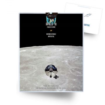 Apollo 10 Flown CM Kapton Foil Artifact