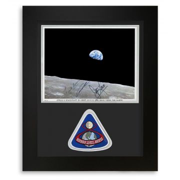 Apollo 8 Crew Signed Earthrise