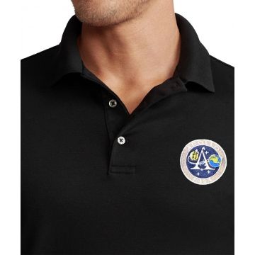 Apollo Program Polo Shirt - Black