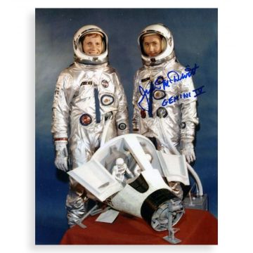 Jim McDivitt Signed Gemini 4 Photo