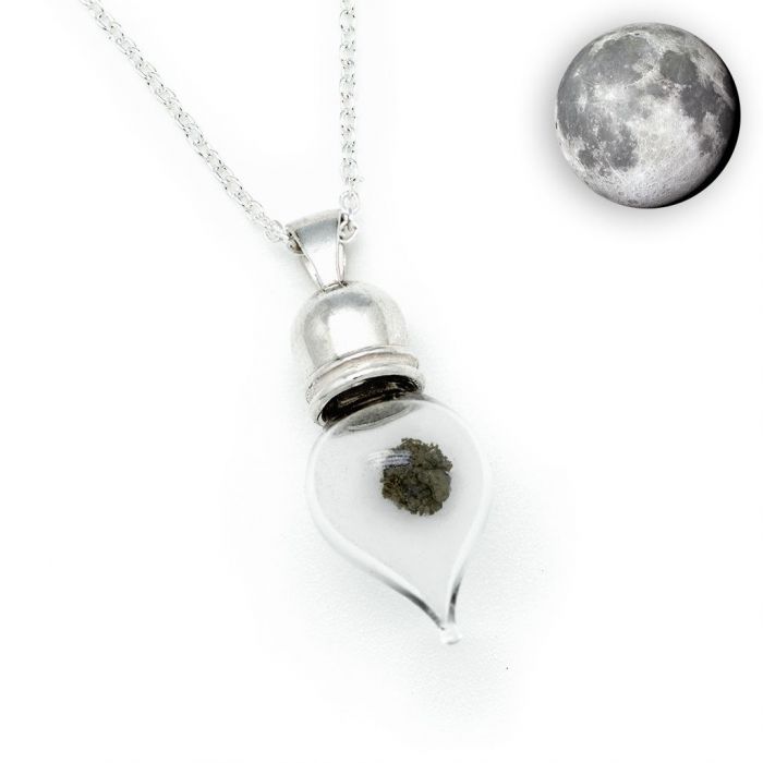 Moon Dust Necklace in Sterling Silver main product photo