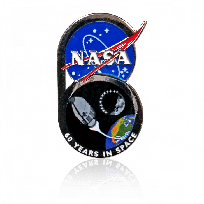 Grumman NG-10 & SpaceX CRS-19 Flown Pin main product photo