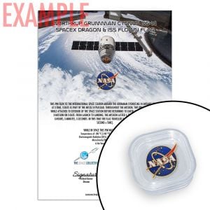 Northrop Grumman / SpaceX & ISS Flown NASA Pin