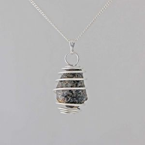 Stone Meteorite Pendant