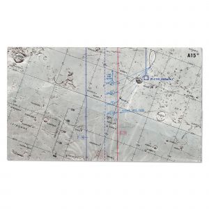 Apollo 17 Flown Photography Map - A15