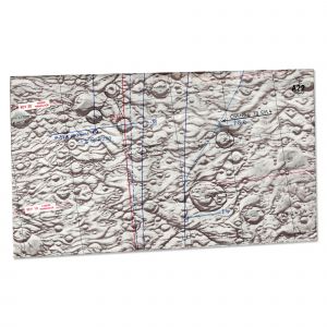 Apollo 17 Flown Photography Map - A22