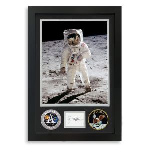 Apollo 11 Crew Signed Cue Card
