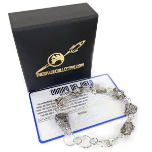 Sterling Silver Meteorite Bracelet