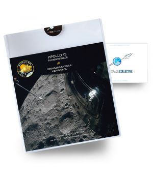 Apollo 13 Flown CM Kapton Foil Artifact