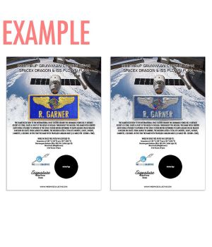 Northrop Grumman / SpaceX & ISS Flown Name Patch