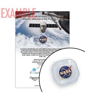 Northrop Grumman / SpaceX & ISS Flown NASA Pin