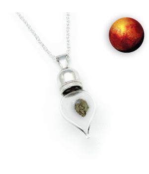 Sterling Silver Mars Dust Necklace