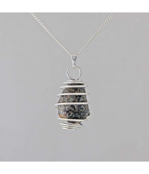 Stone Meteorite Pendant