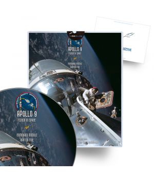 Apollo 9 Flown Command Module Kapton Foil Artifact