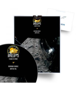 Apollo 13 Flown Command Module Kapton Foil Artifact