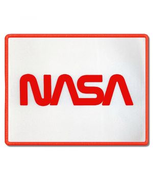 SpaceX Flown-In-Space Red NASA Worm Patch / MISSE-15