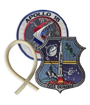 Apollo 15 CM Flown Parachute Recovery Set