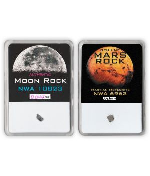 Medium Moon & Mars Meteorite Bundle