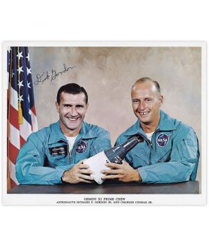 Gemini 11 Signed Crew Litho