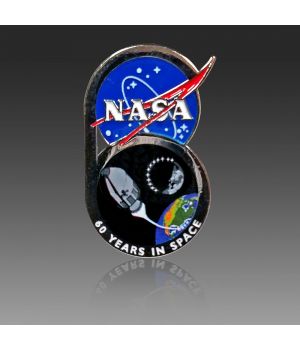 Northrop Grumman Cygnus NG-10 / SpaceX CRS-19 Dragon & ISS Space Flown Pin