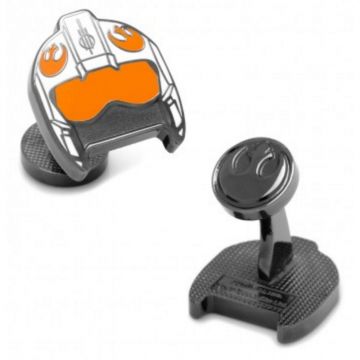 Star Wars X-Wing Pilot Helmet Cufflinks