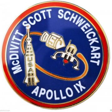 Apollo 9 Pin
