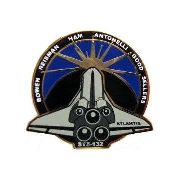 Space Shuttle STS-132 Pin