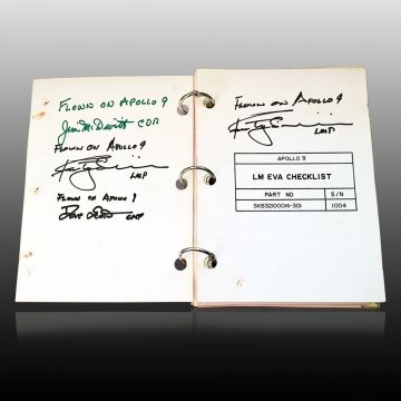 Apollo 9 Flown LM/EVA Checklist