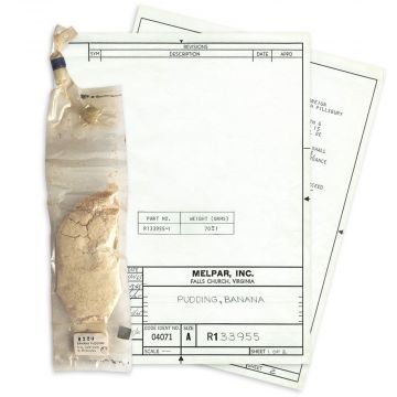 Apollo 8-17-era Banana Pudding Space Food Packet