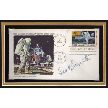 Scott Carpenter Signed First Day Cover