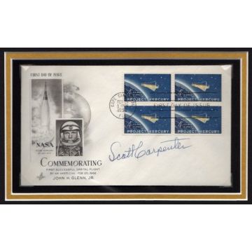 Scott Carpenter Signed Flight Cover