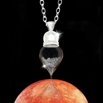 Mars Dust Pendant in Sterling Silver