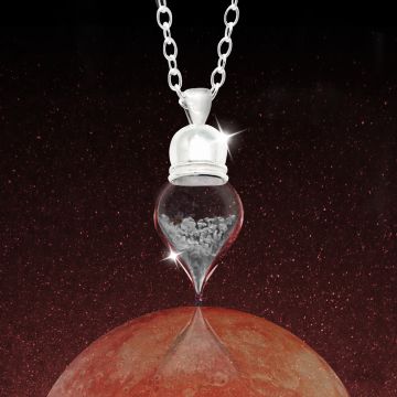 Mars Dust Pendant in Sterling Silver