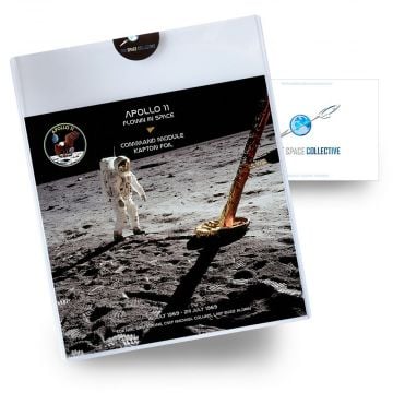 Apollo 11 Flown CM Kapton Foil Artifact #1