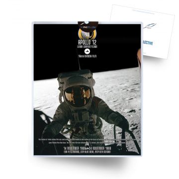Apollo 12 Lunar Surface Flown 16mm Film Artifact