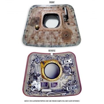 Apollo 11 CM Columbia Access Hatch Full-Scale Replica