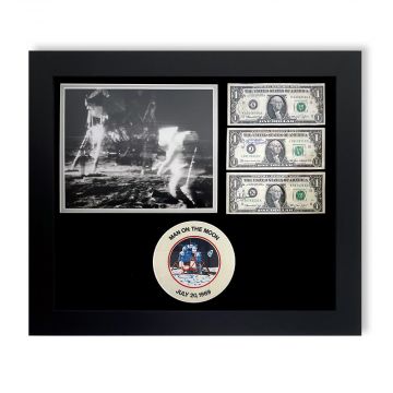 Apollo 11 Crew Signed One Dollar Bills