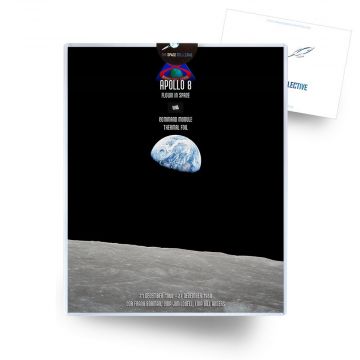 Apollo 8 Flown Command Module Thermal Foil Artifact