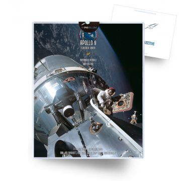 Apollo 9 Flown Command Module Kapton Foil Artifact