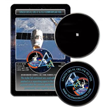 Space Series - SpaceX CRS-14 & 17 Flown Mylar Foil