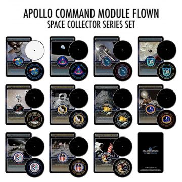 Space Series - Complete Apollo CM Flown Set