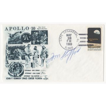 Apollo 10 Signed Second Lunar Spaceflight Cover