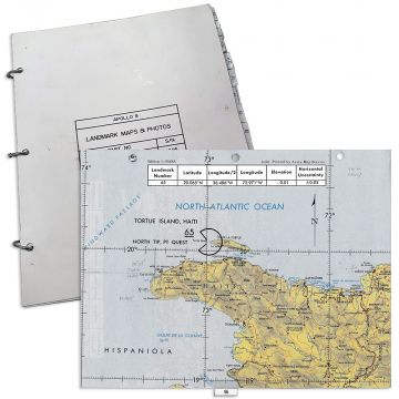 Apollo 9 Flown Landmark Map Checklist Pages - 5-522