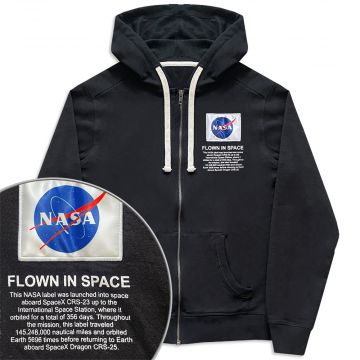 SpaceX & ISS Flown Hoodie / MISSE-15