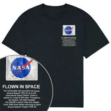 SpaceX & ISS Flown T-Shirt / MISSE-15