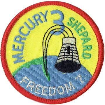 PROGRAMA NASA MERCURY 10 YOUNG-COLLINS PARCHE BORDADO 7,5 cm (USA P-20)