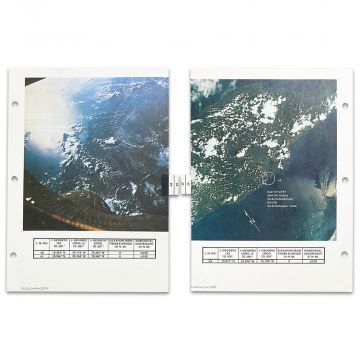 Apollo 9 Flown Guantanamo Bay-Cuba Photo Map