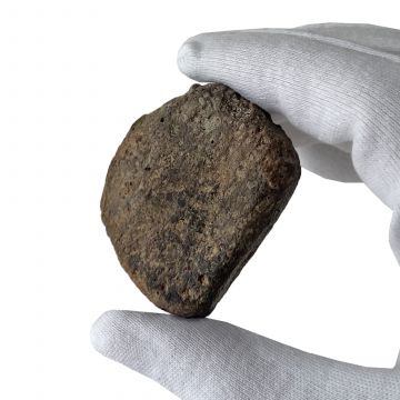 74.15g Moon Meteorite with Fusion Crust / Laayoune 002