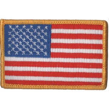 USA and NASA Flags Patch