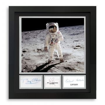 Apollo 11 Crew Signed Card Set